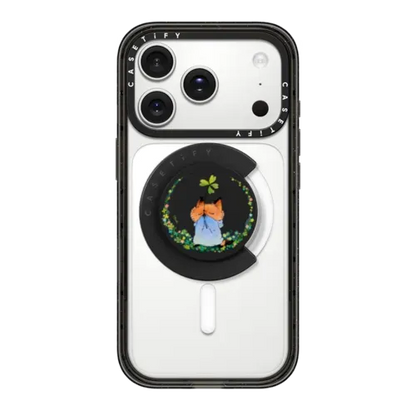 Four-leaf Clover Snappy Grip Holder - Snappy Grip Holder MagSafe Compatible