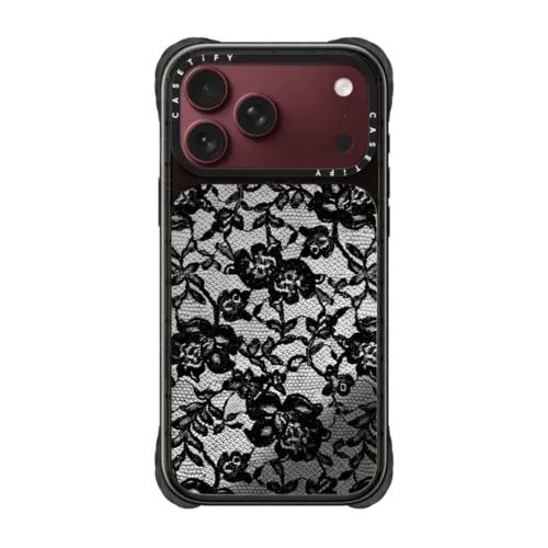 Sheer Dress (Black) - iPhone 18 Pro Max - Ultra Impact Case - Mirror