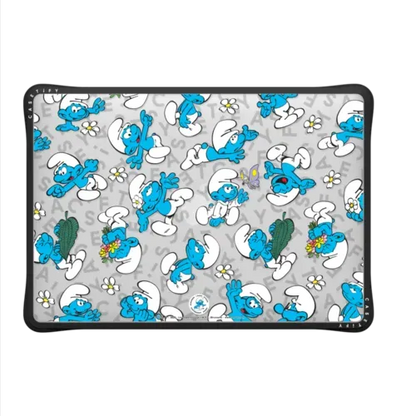 The Smurfs Jumbled Pattern Laptop Case - MacBook Air 13-inch (M1 / Intel) - MacBook Impact Case