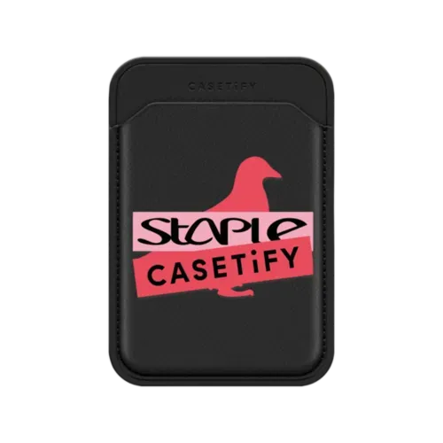 STAPLE Logo Snappy Wallet - Snappy MagSafe Wallet - Snappy BioVeg Wallet MagSafe Compatible