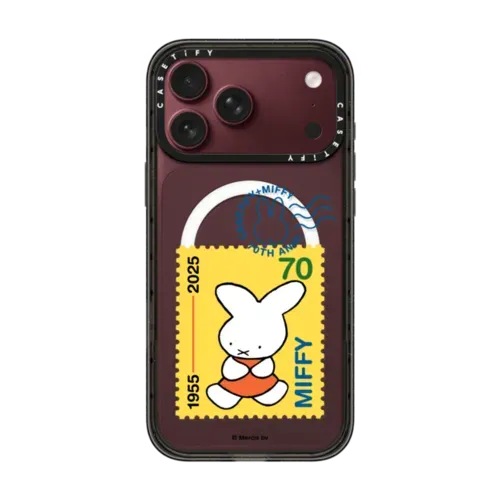 Miffy 1955 Postmark Case - iPhone 18 Pro Max - Impact Case MagSafe Compatible
