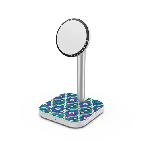 V&A Geometry Edit, Bullseye 3 PowerThru 2-in-1 Charging Stand