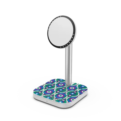 V&A Geometry Edit, Bullseye 3 PowerThru 2-in-1 Charging Stand