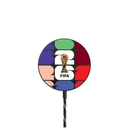 FIFA WORLD CUP 26™ PATTERN POWERTHRU MAGNETIC WIRELESS CHARGER - PowerThru Magnetic Wireless Charger MagSafe Compatible