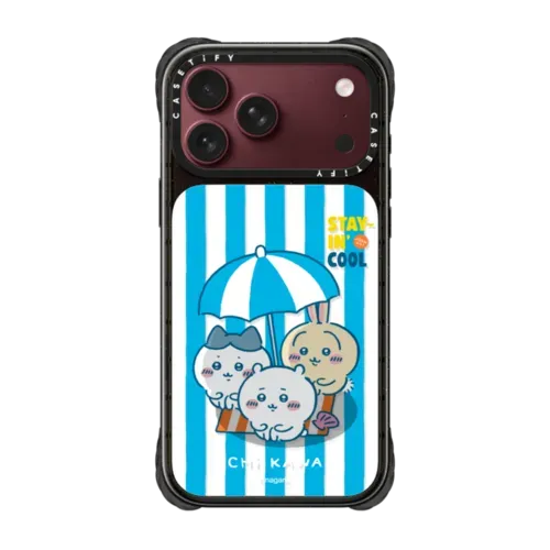 Chiikawa Stayin' Cool Case - iPhone 18 Pro Max - Ultra Impact Case MagSafe Compatible - Glossy