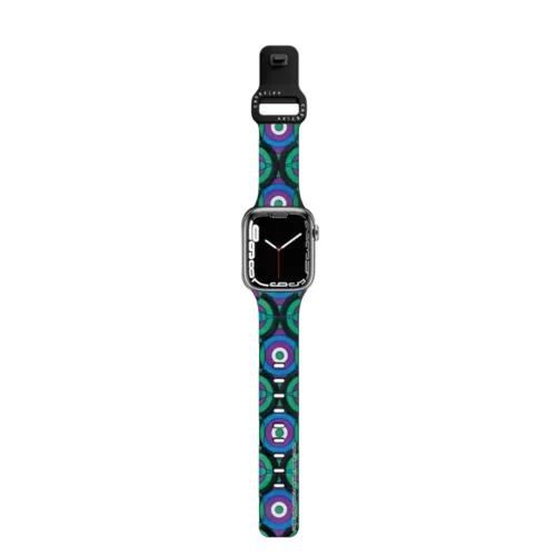 V&A Geometry Edit, Bullseye 3 Watch Band - Apple Watch Series 7-9 (45mm) - Impact Band