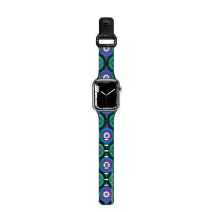 V&A Geometry Edit, Bullseye 3 Watch Band - Apple Watch Series 7-9 (45mm) - Impact Band