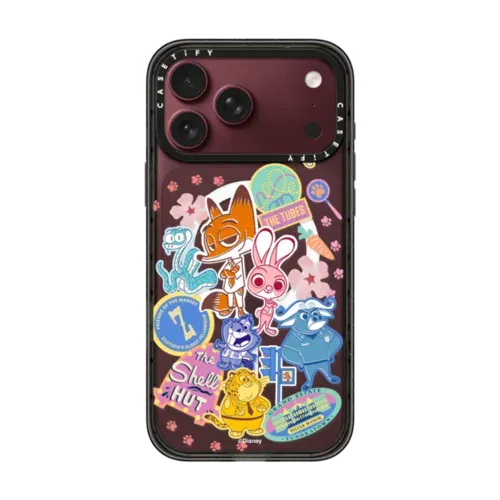 Zootopia 2 Stickermania Case - iPhone 18 Pro Max - Impact Case MagSafe Compatible