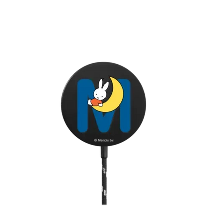 M for Miffy Magnetic Wireless Charger - PowerThru Magnetic Wireless Charger MagSafe Compatible