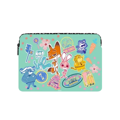 Nick and Judy Stickermania Laptop Sleeve - Large (16") - Impact Laptop Sleeve