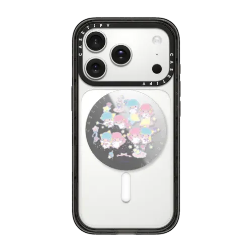 Little Twin Stars 50th Anniversary Sticker Magsafe Grip Stand - Snappy Grip Stand - Snappy Mirror Grip Stand MagSafe Compatible