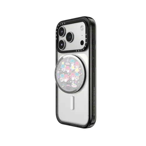 Little Twin Stars 50th Anniversary Sticker Magsafe Grip Stand - Snappy Grip Stand - Snappy Mirror Grip Stand MagSafe Compatible