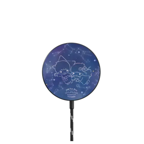 Little Twin Stars Starlit Adventures Magnetic Wireless Charger - PowerThru Magnetic Wireless Charger MagSafe Compatible