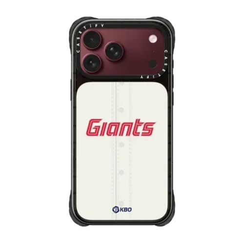 GIANTS Jersey Case - iPhone 18 Pro Max - Ultra Impact Case MagSafe Compatible - Glossy