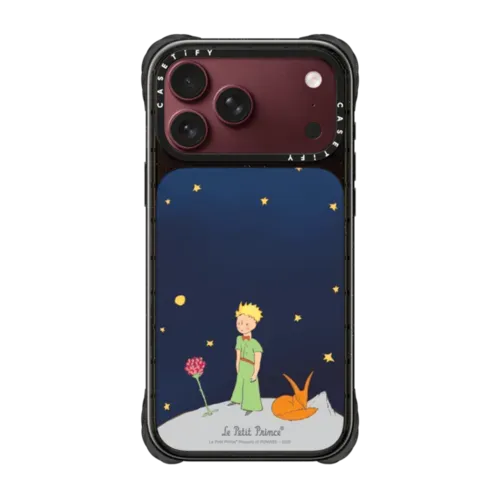 Le Petit Prince Phone Case - Le Petit Prince The Rose & The Fox - iPhone 18 Pro Max - Ultra Impact Case MagSafe Compatible - Glossy