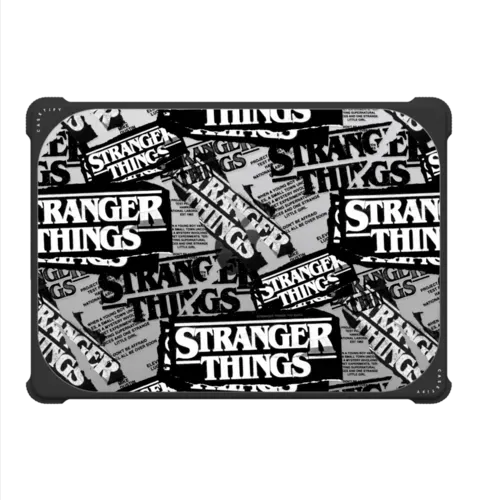 Stranger Things Hawkins Post Collage Laptop Case - MacBook Pro 14-inch (M1 - M5) - MacBook Bounce Case