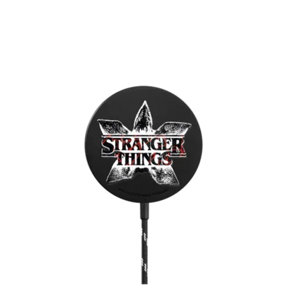 Stranger Things Demogorgon PowerThru Wireless Charger - PowerThru Magnetic Wireless Charger MagSafe Compatible