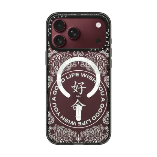 WYAGL Paisley Case - Green - iPhone 18 Pro Max - Impact Case MagSafe Compatible