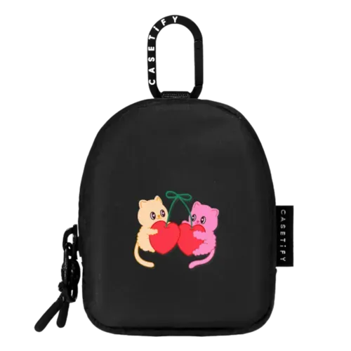 Cherry Cats - Pouch - Earbuds Pouch