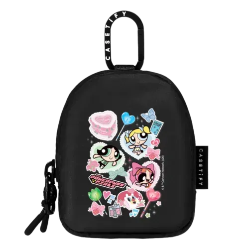The Powerpuff Girls Characters Earbuds Pouch
