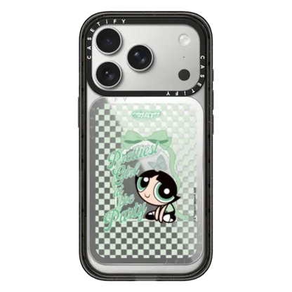 The Powerpuff Girls Buttercup Snappy Cardholder Stand - Snappy Mirror Cardholder Stand MagSafe Compatible