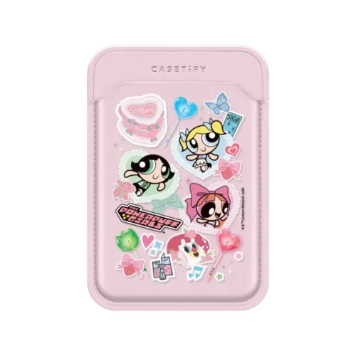 The Powerpuff Girls Characters Snappy Wallet - Snappy MagSafe Wallet - Snappy BioVeg Wallet MagSafe Compatible