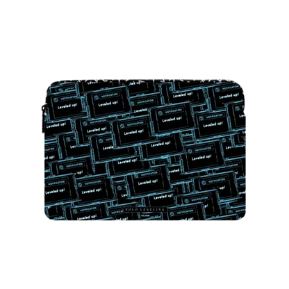 Solo Leveling Leveled Up Laptop Sleeve - Large (16") - Impact Laptop Sleeve