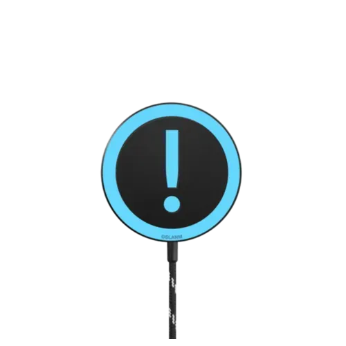Solo Leveling Notification Mark PowerThru Magnetic Wireless Charger - PowerThru Magnetic Wireless Charger MagSafe Compatible