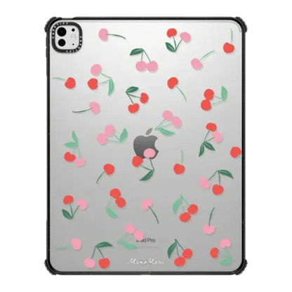 Meri Meri Cherries Pattern Tablet Case - iPad Pro 13-inch (M4/M5) - iPad Impact Case
