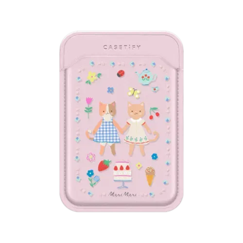 Meri Meri Kitten Club Snappy Wallet - Snappy MagSafe Wallet - Snappy BioVeg Wallet MagSafe Compatible