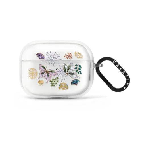 Lucky Butterfly Earbuds Case - AirPods Pro 2 - Earbuds Impact Case