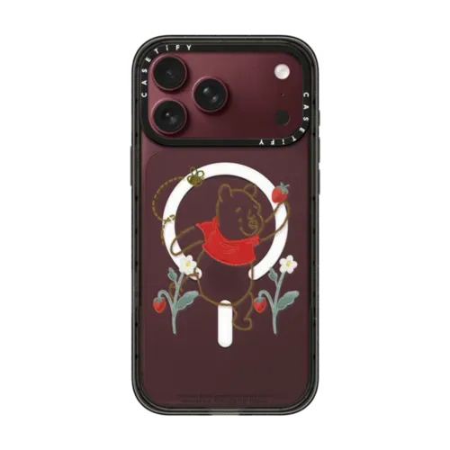 Winnie The Pooh & Friends Embroidered Phone Case - Winnie The Pooh - iPhone 18 Pro Max - Impact Case MagSafe Compatible