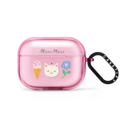 Meri Meri Kitten Club Earbuds Case - AirPods Pro 2 - Earbuds Impact Case