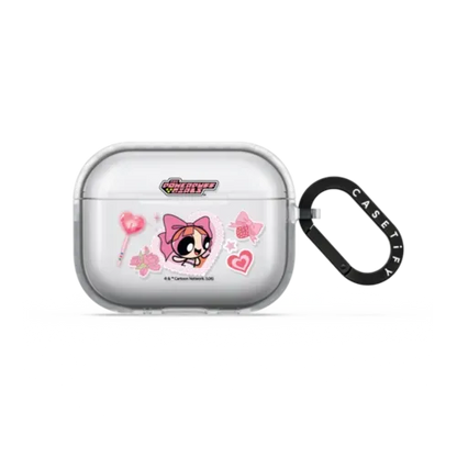 The Powerpuff Girls Blossom Sticker Earbuds Case - AirPods Pro 3 - Earbuds Impact Case