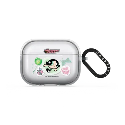 The Powerpuff Girls Buttercup Sticker Earbuds Case - AirPods Pro 3 - Earbuds Impact Case