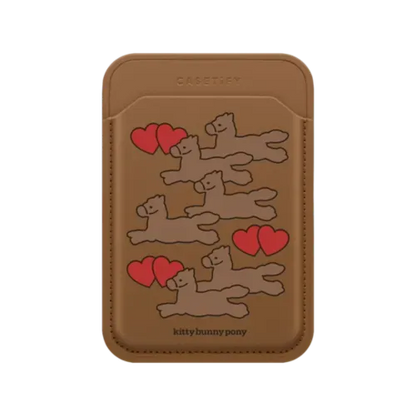 Happy Pony Tweedle Snappy Wallet - Snappy MagSafe Wallet - Snappy BioVeg Wallet MagSafe Compatible