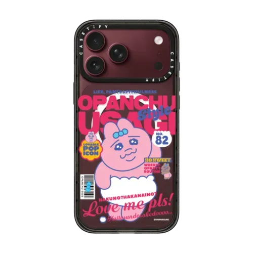 OPANCHU USAGI MAGAZINE CASE - iPhone 18 Pro Max - Impact Case MagSafe Compatible