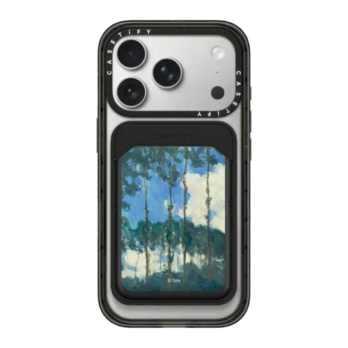 Poplars on the Epte Snappy Wallet - Snappy MagSafe Wallet - Snappy BioVeg Wallet MagSafe Compatible