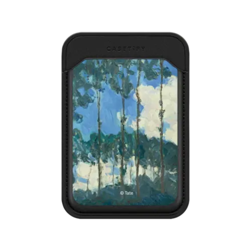 Poplars on the Epte Snappy Wallet - Snappy MagSafe Wallet - Snappy BioVeg Wallet MagSafe Compatible