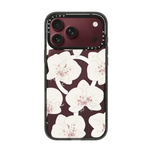 White Orchids - iPhone 18 Pro Max - Impact Case MagSafe Compatible