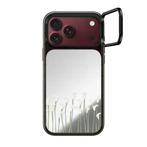 Calla Lillies - iPhone 18 Pro Max - Impact Ring Stand Case - Mirror