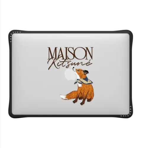 Maison Kitsuné Bandana Fox Laptop Case - MacBook Air 13-inch (M1 / Intel) - MacBook Impact Case