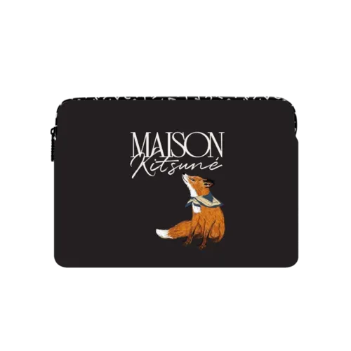 Maison Kitsuné Bandana Fox Laptop Sleeve - Large (16") - Impact Laptop Sleeve