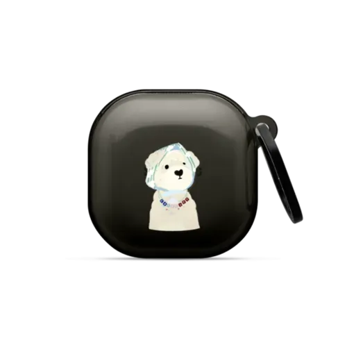 Bandana Poodle - Galaxy Buds2 - Earbuds Impact Case