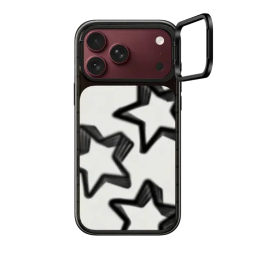 Dreamy Star - White - iPhone 18 Pro Max - Impact Ring Stand Case MagSafe Compatible - Glossy