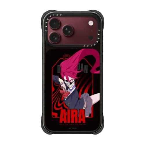 DAN DA DAN Omamori Case | AIRA - iPhone 18 Pro Max - Ultra Impact Case MagSafe Compatible - Glossy