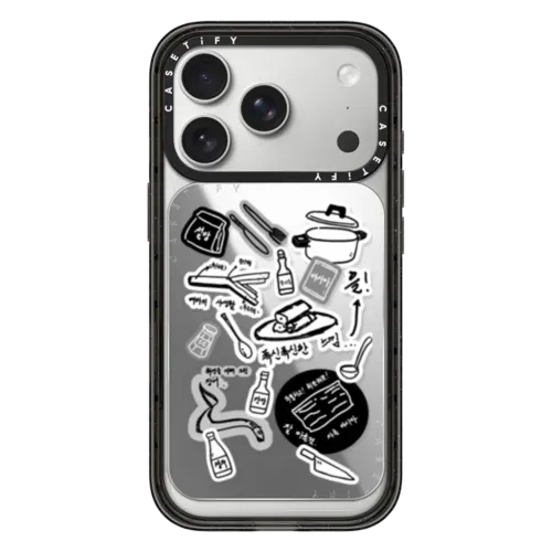 Chef Choi Kang Rok Sticker Cardholder Stand - Snappy Cardholder Stand - Snappy Mirror Cardholder Stand MagSafe Compatible