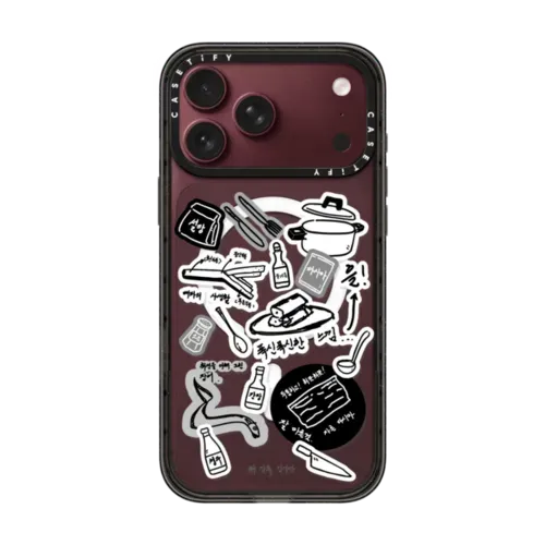 Chef Choi Kang Rok Sticker Case - iPhone 18 Pro Max - Impact Case MagSafe Compatible
