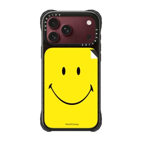 Original Smiley Phone Case - Yellow Edition - iPhone 18 Pro Max - Ultra Impact Case MagSafe Compatible - Glossy