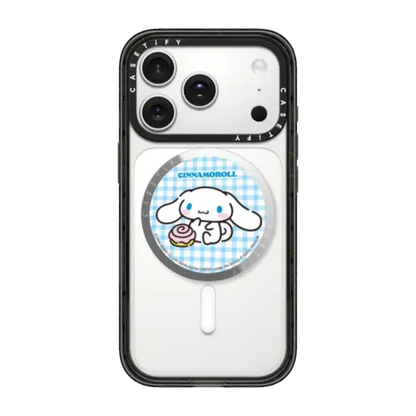 Sanrio Puppy Pals - Cinnamoroll Tea Time Snappy Grip Stand - Snappy Mirror Grip Stand MagSafe Compatible